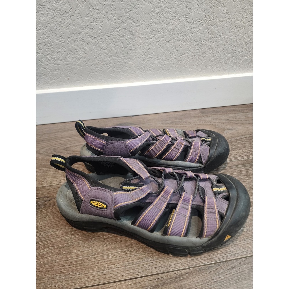 Keen Newport H2 Waterproof Hiking Sandals Purple Grey Womens 8.5